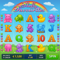 SpinDog - Fluffy Favourites Machine à Sous - Slot en Ligne